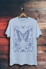 Load image into Gallery viewer, Butterfly Flowers Graphic Tee