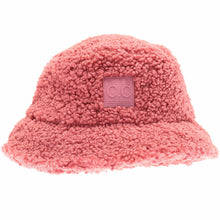 Load image into Gallery viewer, Sherpa Bucket Hat with Rubber Patch