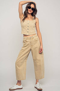 Echo Bootcut Soft Barrel Jeans