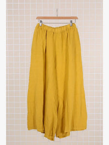 Italian Linen Wide Leg Pants