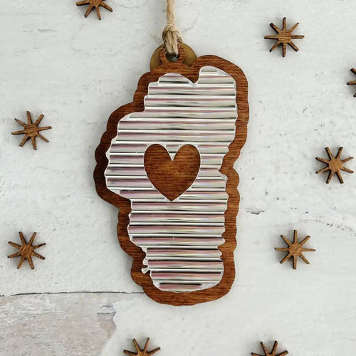 Tin Roof Tahoe Ornament