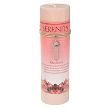 Load image into Gallery viewer, Crystal Energy Pendant Candle