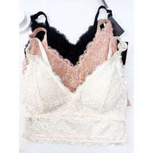 Load image into Gallery viewer, Lace Bralette with Adjustable Straps