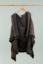 Load image into Gallery viewer, Italian Poncho Wool Blend