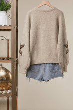 Load image into Gallery viewer, Star Leopard Sweater