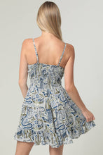 Load image into Gallery viewer, Tina TWIST FRONT CUT OUT WESTERN PRINT DRESS