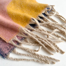 Load image into Gallery viewer, Mandy Cozy Long Fringe Wool Scarf