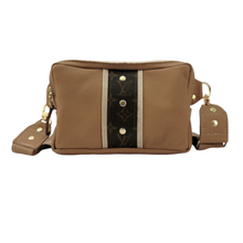 Load image into Gallery viewer, Bailey Belt Bag In Mocha Mousse Leather | Upcycled LV