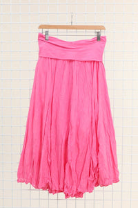 Italian Cotton Maxi Skirt