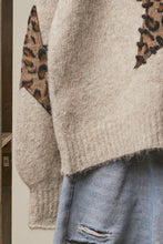 Load image into Gallery viewer, Star Leopard Sweater
