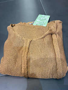 Bizou Asymmetrical Cotton Sweater - France