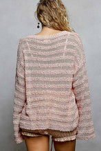 Load image into Gallery viewer, Shay Blush Sheer Sweater