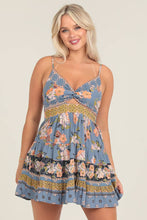 Load image into Gallery viewer, PEACH TWIST FRONT CUT OUT SUNDRESS