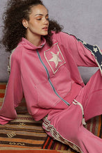 Load image into Gallery viewer, Talley Pink Star Patch Jacket