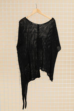 Load image into Gallery viewer, Nottie Long Asymmetrical Cotton Sweater- France