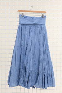 Italian Cotton Maxi Skirt