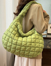 Load image into Gallery viewer, Ladies Puffer Cloud Bag Tote Handbag Slouch Bag