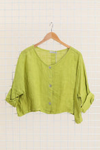 Load image into Gallery viewer, Italian Linen Button Down Top
