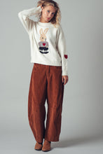 Load image into Gallery viewer, Cora Corduroy Barrel Jeans