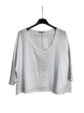 Load image into Gallery viewer, Italian Linen Tunic Top
