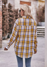 Load image into Gallery viewer, Women&#39;s Loose Flannel Plaid Shirt