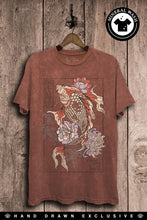 Load image into Gallery viewer, Koi Fish Graphic Top