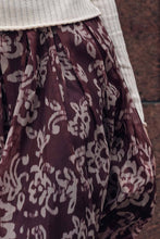 Load image into Gallery viewer, Floral Organza Pleated Circle Midi Skirt