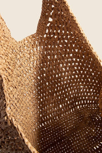 Large Braided Hobo Shoulder Bag