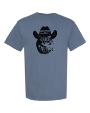 Load image into Gallery viewer, Meowdy Western Cat Adult CC Tee