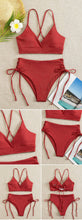 Load image into Gallery viewer, Ladies String Tie Bikini Set