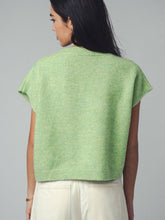 Load image into Gallery viewer, Western Horse V Neck Cropped Cardigan