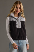 Load image into Gallery viewer, Lt. Gray &amp; Black Vest