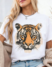 Load image into Gallery viewer, Vintage Tiger Shirt Retro Graphic Cotton Tee