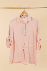 Adore - 100% Italian linen blouse