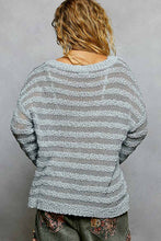 Load image into Gallery viewer, Shay Blush Sheer Sweater