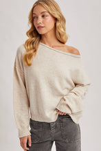 Load image into Gallery viewer, Tessa Sweater - Rolled Trim