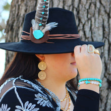 Load image into Gallery viewer, Matte Gold Dangle Filigree Earrings