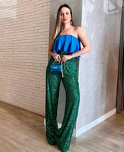 Load image into Gallery viewer, Sequin Long Loose Pants