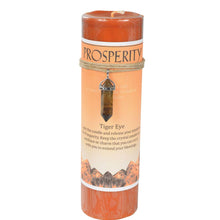 Load image into Gallery viewer, Crystal Energy Pendant Candle