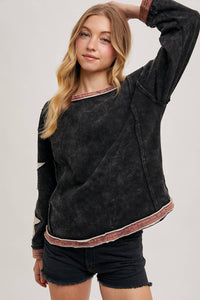 EMI STAR SLEEVED TOP