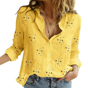 Rosa Linen Buttondown Shirt
