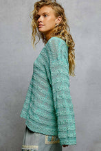 Load image into Gallery viewer, Shay Blush Sheer Sweater