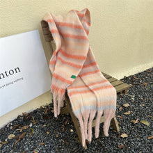 Load image into Gallery viewer, Soft Stripe Cozy Scarf