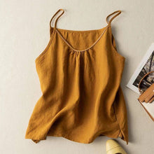 Load image into Gallery viewer, Boho Cotton Cami Tank Top