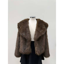 Load image into Gallery viewer, STELLA SHAWL FAUX FUR JACKET