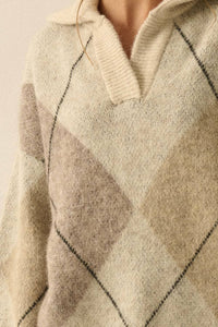 Arlie Argyle Sweater
