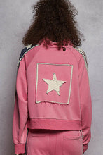 Load image into Gallery viewer, Talley Pink Star Patch Jacket