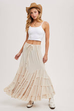 Load image into Gallery viewer, Betty RUFFLED MAXI SKIRT
