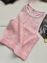 Load image into Gallery viewer, Washed Racerback tank top