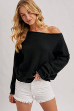 Load image into Gallery viewer, Tessa Sweater - Rolled Trim